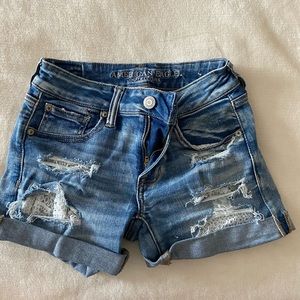 American Eagle jean shorts